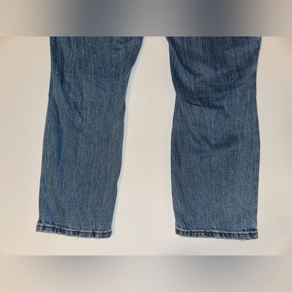Abercrombie & Fitch Curve Love High Rise Skinny Jeans Women’s 10 Blue Stretch - Picture 7 of 8